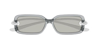 Bottega Veneta BV1439S women Grey Squared Sunglasses