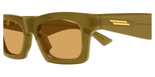 Bottega Veneta BV1457S unisex Brown Squared Sunglasses