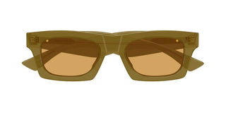 Bottega Veneta BV1457S unisex Brown Squared Sunglasses