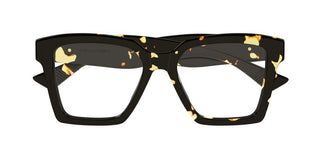 Bottega Veneta BV1458O women Havana Squared Eyeglasses