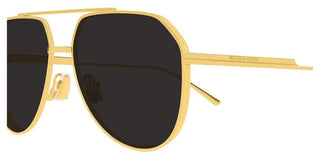 Bottega Veneta BV1465S unisex Gold Pilot Sunglasses