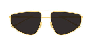 Bottega Veneta BV1466S women Gold Pilot Sunglasses