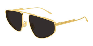Bottega Veneta BV1466S women Gold Pilot Sunglasses
