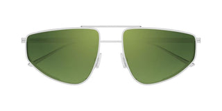 Bottega Veneta BV1466S women Silver Pilot Sunglasses