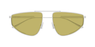 Bottega Veneta BV1466S women Silver Pilot Sunglasses