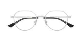 Bottega Veneta BV1468O unisex Silver Round Eyeglasses