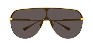 Bottega Veneta BV1478S unisex Gold Shield Sunglasses