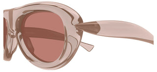 Bottega Veneta BV1483S unisex Brown Pilot Sunglasses