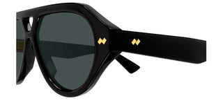 Bottega Veneta BV1485S unisex Black Pilot Sunglasses