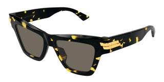 Bottega Veneta BV1489S women Havana Cat Eye Sunglasses