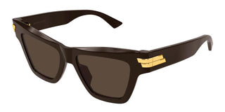 Bottega Veneta BV1489S women Brown Cat Eye Sunglasses