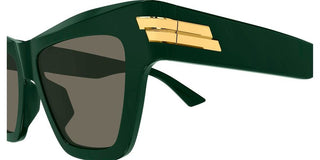 Bottega Veneta BV1489S women Green Cat Eye Sunglasses