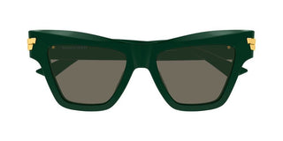 Bottega Veneta Bv1489s Women Green Cat Eye Sunglasses
