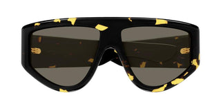 Bottega Veneta BV1492S unisex Havana Sunglasses