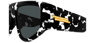 Bottega Veneta BV1492S unisex Black Sunglasses