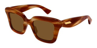 Bottega Veneta BV1493S women Havana Butterfly Sunglasses
