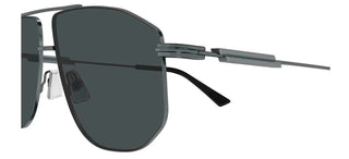 Bottega Veneta BV1509S unisex Ruthenium Pilot Sunglasses