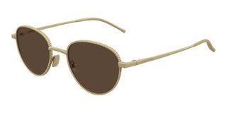 Bottega Veneta BV1966S men Brown Round Sunglasses