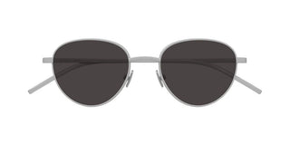 Bottega Veneta BV1966S men Silver Round Sunglasses