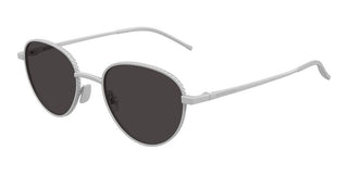 Bottega Veneta BV1966S men Silver Round Sunglasses