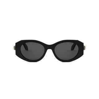 BVLGARI Serpenti Forever BV40007I women Black Oval Sunglasses