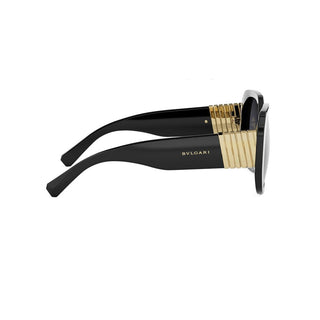 BVLGARI Tubogas BV40058I women Black Geometric Sunglasses
