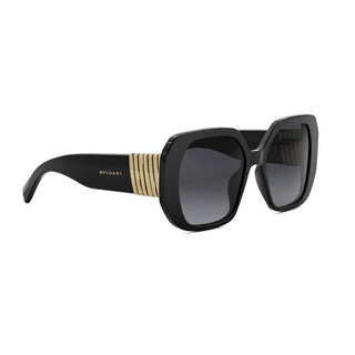 BVLGARI Tubogas BV40058I women Black Geometric Sunglasses