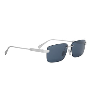 BVLGARI Finissimo BV40062U men Silver Rectangle Sunglasses