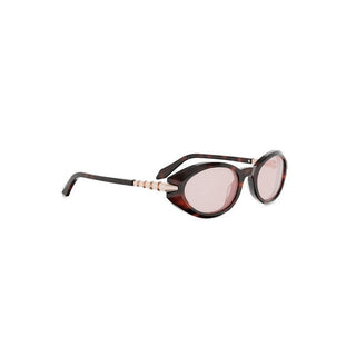 BVLGARI Serpenti Viper BV40068I women Havana Oval Sunglasses
