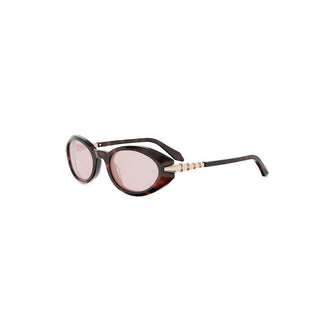 BVLGARI Serpenti Viper BV40068I women Havana Oval Sunglasses