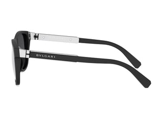 Bvlgari Bvlgari Aluminium Bv40073i Unisex Black Squared Sunglasses