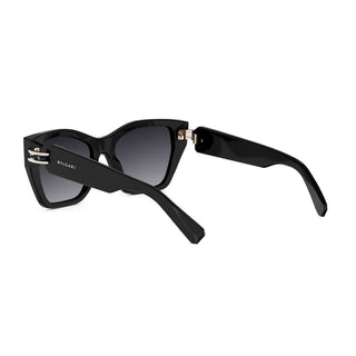 BVLGARI B.zero1 BV40097I women Black Cat Eye Sunglasses