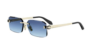 Bvlgari Bv40108u Women Gold Geometric Sunglasses