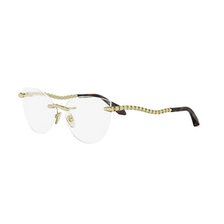 BVLGARI Serpenti Viper BV50082U women Gold Cat Eye Eyeglasses