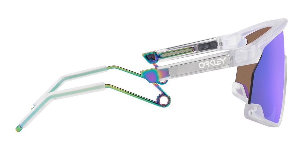Oakley Bxtr Metal Oo 9237 Men Transparent Shield Sunglasses Oakley Bxtr Metal Oo 9237 Men Transparent Shield Sunglasses