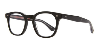 GARRETT LEIGHT BYRNE unisex Black Squared Eyeglasses