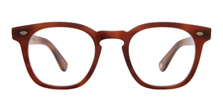 GARRETT LEIGHT BYRNE unisex Red Squared Eyeglasses
