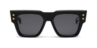 Balmain B-ARMY unisex Black Geometric Sunglasses