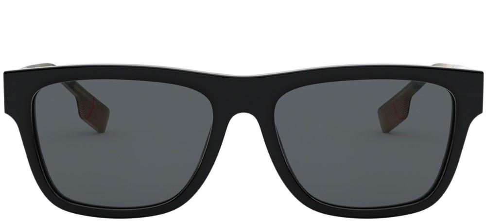 Rectangular Sunglasses Burberry Unisex Glasses Burberry BE3074