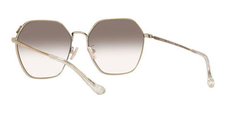 Coach C7998 CH 7132 women Gold Geometric Sunglasses