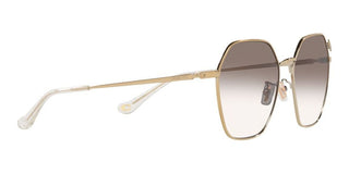 Coach C7998 CH 7132 women Gold Geometric Sunglasses
