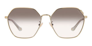 Coach C7998 CH 7132 women Gold Geometric Sunglasses