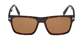 Tom Ford CALDER FT1205 men Havana Squared Sunglasses
