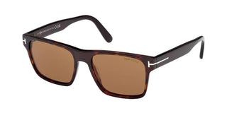 Tom Ford CALDER FT1205 men Havana Squared Sunglasses