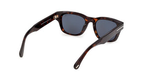 Tom Ford CALEB-02 FT 1357 unisex Havana Squared Sunglasses