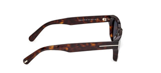 Tom Ford CALEB-02 FT 1357 unisex Havana Squared Sunglasses