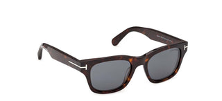 Tom Ford CALEB-02 FT 1357 unisex Havana Squared Sunglasses