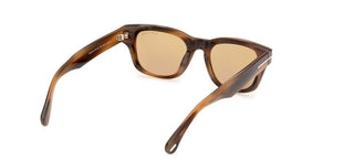 Tom Ford CALEB-02 FT 1357 unisex Havana Squared Sunglasses