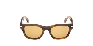 Tom Ford CALEB-02 FT 1357 unisex Havana Squared Sunglasses