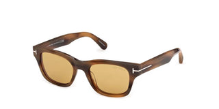 Tom Ford CALEB-02 FT 1357 unisex Havana Squared Sunglasses